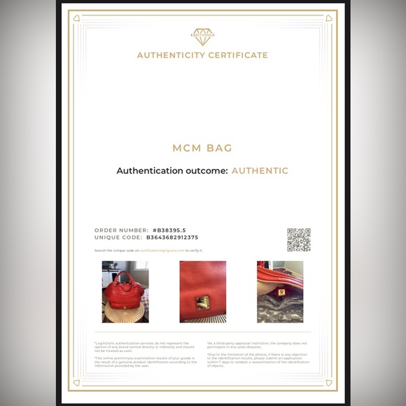 MCM Leather Handbag - Picture 6 of 6